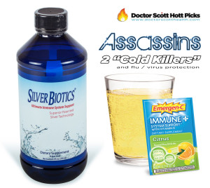 Taking Silver Biotics colloidal silver along with Emergen-C Immune + plus we can see our cold and flu symptoms decrease more rapidly